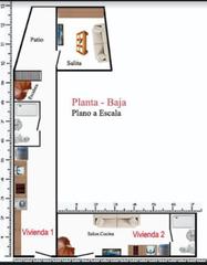 Casa adossada  Calle llana. 2 casas a reformar con trastero. sedella!
