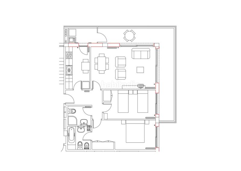 Foto a54919e6-0584-4277-a0ae-ec67876a2d99. Piso  en venta , 2 dormitorios. en Els Molins - Pins Vens Sitges