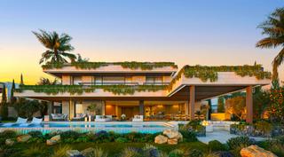 Maison à La Quinta. Impresionante villa de lujo con vistas panorámicas y piscina pri