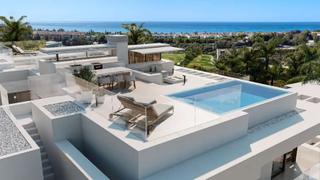 Àtic a Elviria. Atico de lujo con solarium y piscina privada  marbella este, mar
