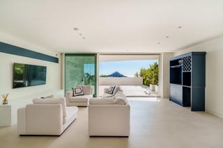 Planta baixa a Ojén. Impresionante planta baja con vistas al mar  palo alto, ojén