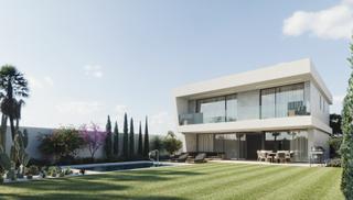 Casa a Porqueroles los 7. Villa en construcción cerca de la playa  playa de san pedro de a