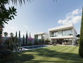 Maison à Porqueroles los 9. Villa moderna de 4 dormitorios en construcción  playa de san ped