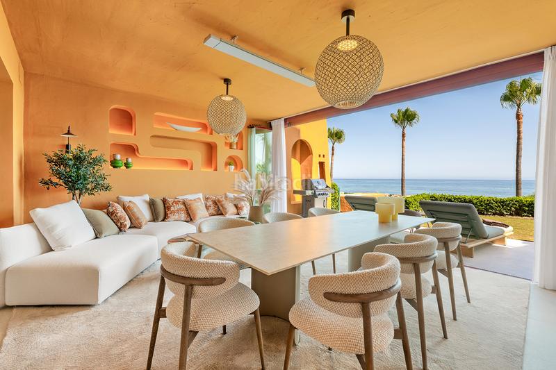 Foto f9d025ad-8805-4094-8fed-3148c1c04613. Planta baja en mare nostrum 40 apartamento en planta baja frente al mar con terraza, sauna y vistas al mar los granados del mar, en Estepona