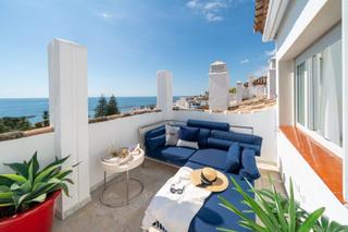 Miete Dachwohnung in Puerto Banús. Ático dúplex de lujo con vistas al mar  playas del duque, puerto
