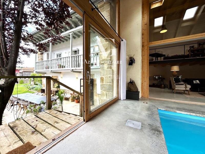 Foto c0158da8-df08-4288-a2e8-0a467f5a76c1. Casa adossada amb calefacció piscina a Molledo