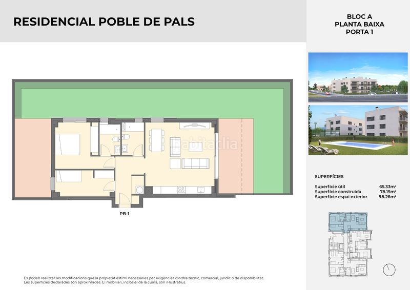 Foto 25d3ef8a-0a75-4ce4-9495-1d6ee7b2ac89. Planta baja 78m<sup>2</sup> en Poble Pals