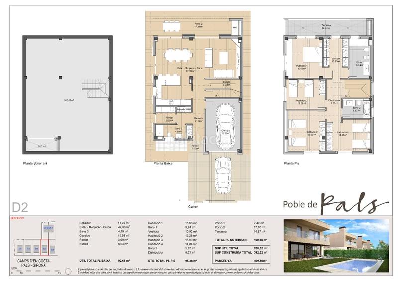 Foto 2155c1bd-ea6b-44f3-9408-5626c52ab2cf. House 342m<sup>2</sup> with fireplace heating parking pool in Pals
