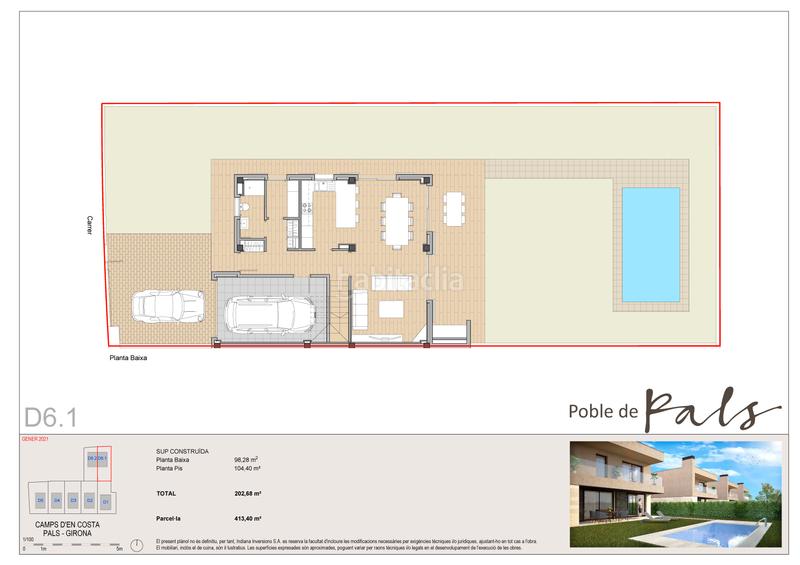 Foto 3e6c7f56-b069-4505-ba76-7690fc4f5b20. House 342m<sup>2</sup> with fireplace heating parking pool in Pals