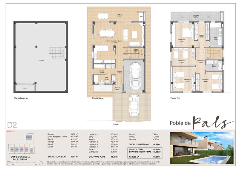 Foto e43363eb-0a0e-4c72-a36e-a467db56750b. House 342m<sup>2</sup> with fireplace heating parking pool in Pals