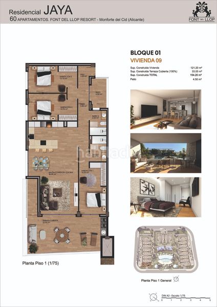 Foto adf08207-5ac1-43d0-a850-008d384e7231. Apartament amb piscina a Monforte del Cid