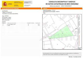 Finca rústica a Partida Polígono 118 Parcela 89 VALVERDE Bajo 89