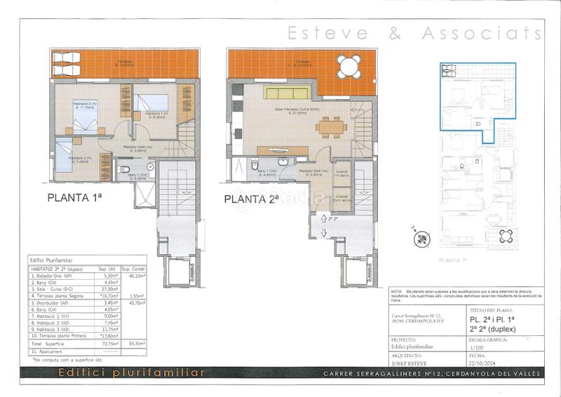 Foto 358f5825-de21-4e00-95b1-1c6e836743e9. Dúplex 93m<sup>2</sup> en carrer de la serra de galliners 12 en Serraparera Cerdanyola del Vallès