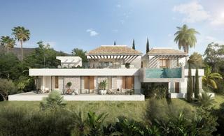 Xalet a Mijas Golf. Villa de lujo en mijas golf obra nueva