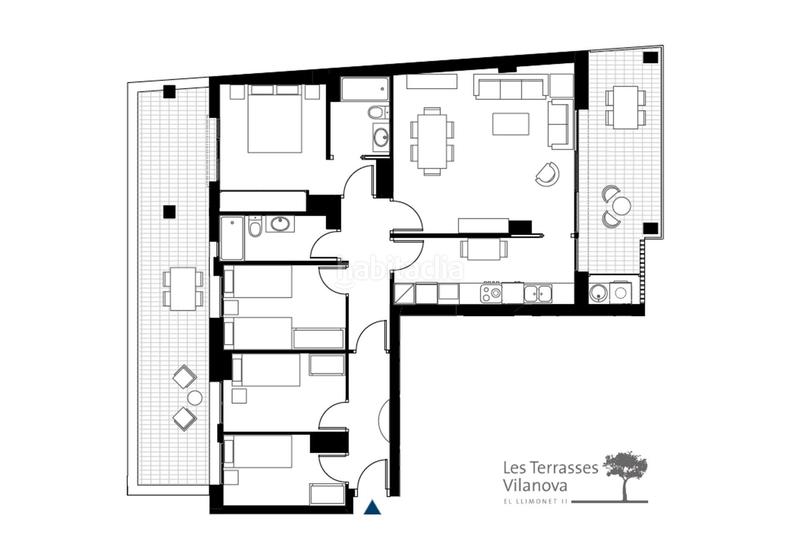 Foto 2b632e5c-9528-48e8-8f1d-92e446219f30. Appartement 121m<sup>2</sup> avec chauffage dans Nord Vilanova i la Geltrú