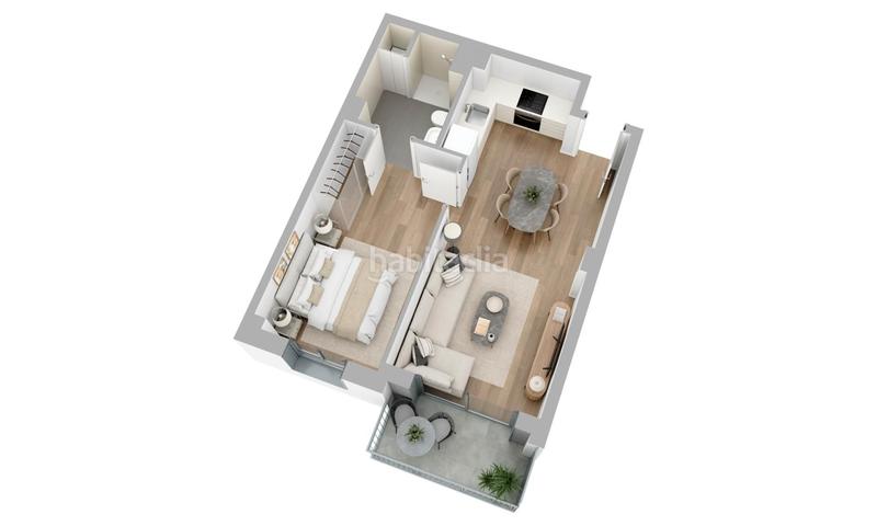 Foto 0afc3e9d-ef71-4596-b493-47c535854748. Appartement 52m<sup>2</sup> dans carrer d'elcano 61 dans Creu de Barberà Sabadell