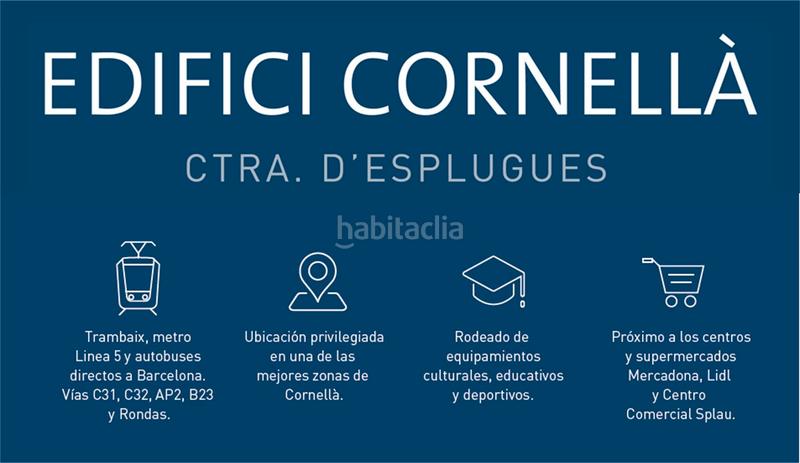 Foto c64d96a0-4880-4b2b-8a6c-c2fc59772900. Promotion EDIFICI CORNELLA dans Cornellà de Llobregat. Logements de biens neufs