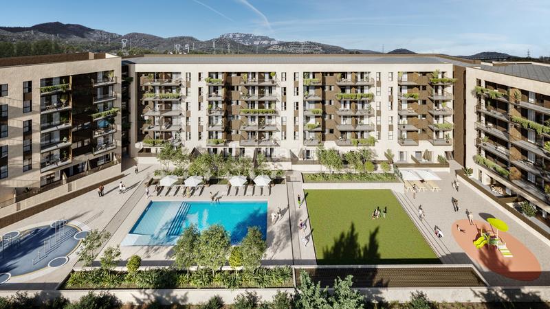 Foto c890e9f2-0b09-4f0e-88a0-62bbb24e418f. Promoción Can Colomer 3 en Terrassa. Edificio viviendas de obra nueva