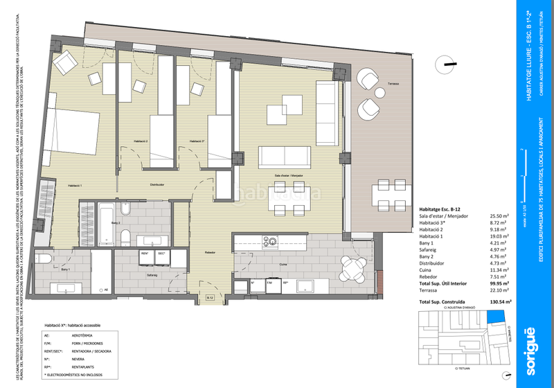 Foto 8d672a54-e33e-4e89-bc1f-445d890c6002. Pis 131m<sup>2</sup> a carrer de minetes 26 a Centre Granollers