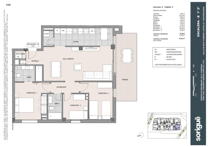 Foto 71c60189-60a6-45f6-b86e-32de515bd988. Etagenwohnung 100m<sup>2</sup> mit heizung parking pool in Nucli Urbà Esparreguera
