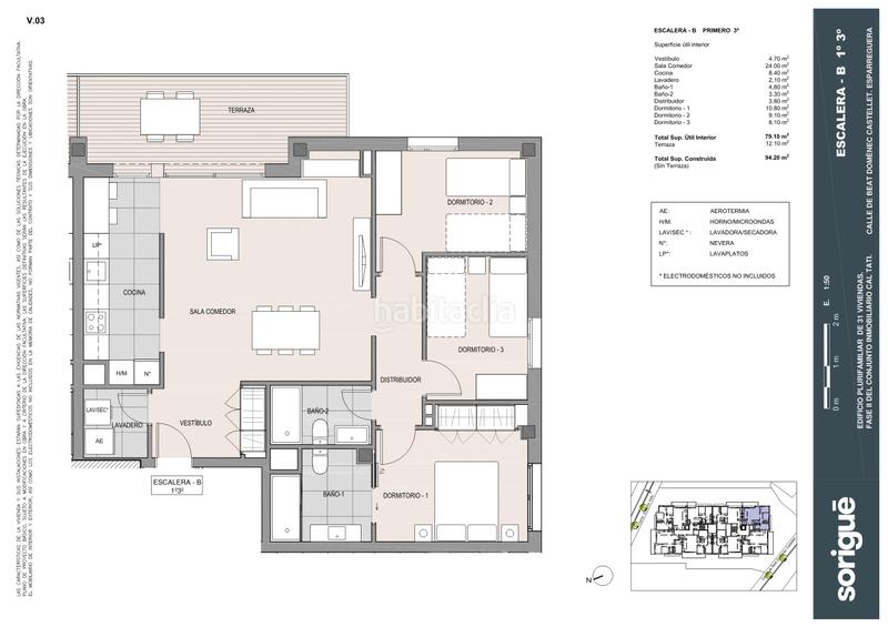 Foto eea8462a-78c2-465f-b1a2-8b5bb7e69cf6. Appartamento 100m<sup>2</sup> con riscaldamento parcheggio piscina in Esparreguera