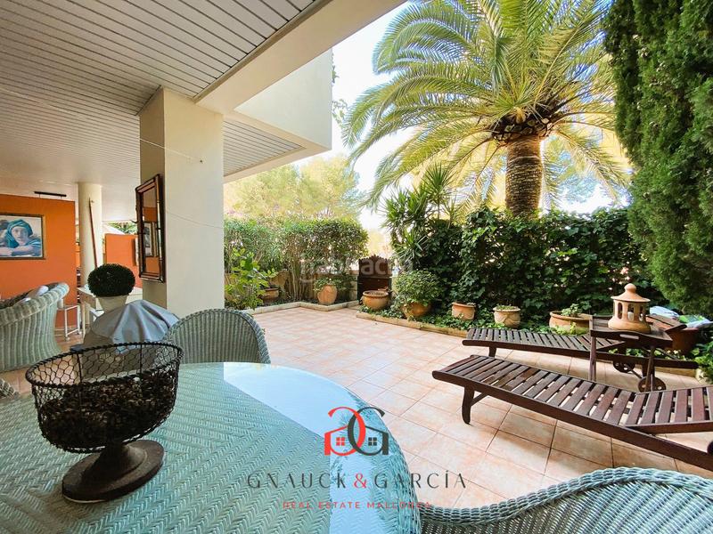 Foto 5f80b5a3-5657-42f5-98b4-5d8b27a671dc. Planta baja apartamento con gran terraza en bendinat, en Calvià