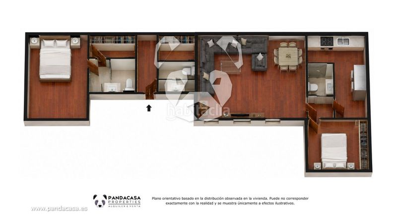 Foto 9d3c0661-f1b8-4385-9cad-7a7bc3f787f4. Rent flat with heating in Cortes-Huertas Madrid