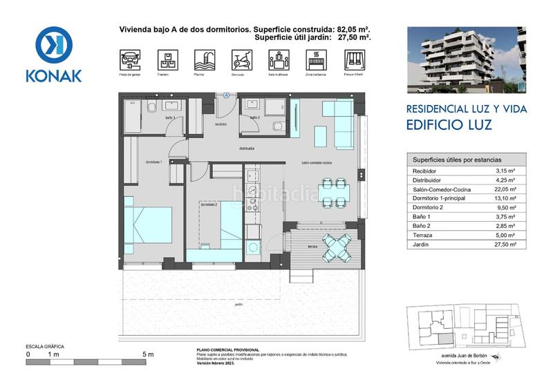 Foto a9af0c88-6f5b-453a-8671-7b64df333061. Appartement 118m<sup>2</sup> dans avenida don juan de borbon 102 dans Murcia
