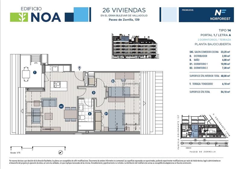 Foto 307ea35f-545b-435c-96d8-ad61e2c3221c. Etagenwohnung 70m<sup>2</sup> in paseo de zorrilla 139 in La Rubia Valladolid