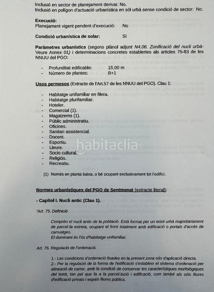 Foto 5831da63-776b-4d4f-acd1-18201c9d5749. Wohngrundstück in passeig de la sagrera 11 in Sentmenat