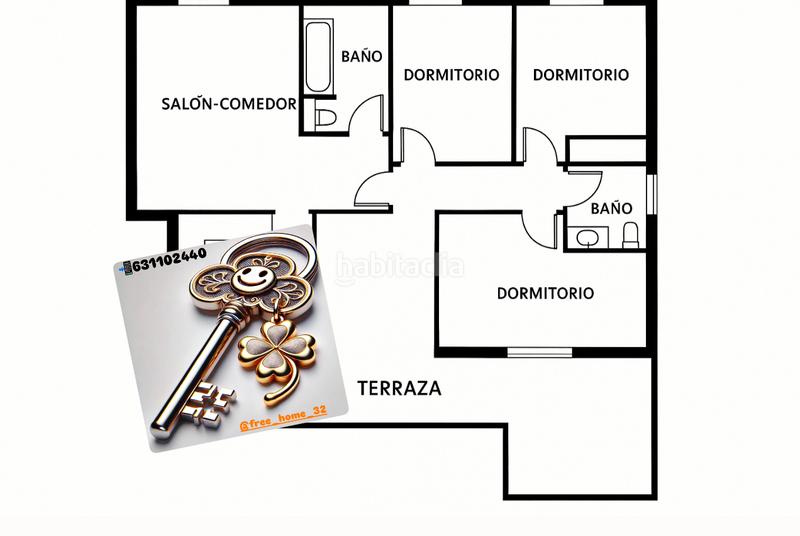Foto b4dda71e-bd54-40d7-92a0-cfc511ee9f4a. Àtic amb calefacció aparcament piscina a Horcajo Madrid