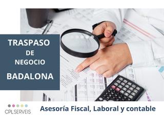 Transfer Business premise in Llefià. Traspaso asesoria en badalona