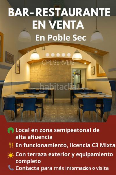 Foto 0e2c3800-6ec6-41c0-a7c2-9eab4a2d4455. Geschäftsraum in El Poble Sec - Parc de Montjuïc Barcelona