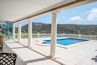 Maison à Moraira - calle jilguero 3. Villa exclusiva con vistas al mar y la montaña en moraira