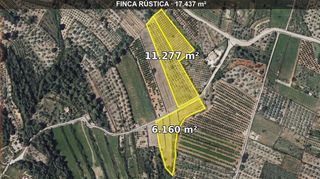 Fondo rustico in Parcent. Finca en producción de 17.437 m2 en parcent  naranjos y granados