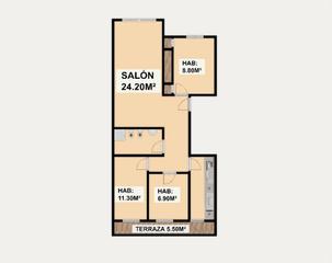 Pis  Calle del conde de aranda. Venta piso conde aranda 22