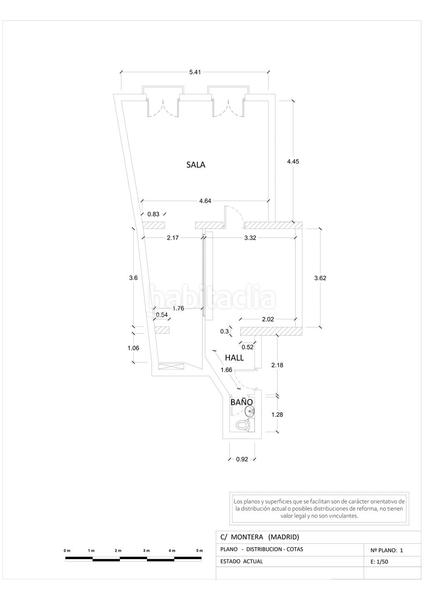 Foto d961fa9b-8a9b-4684-8377-489a1724a7b7. Piso oportunidad de inversión en calle montera!sarago servicios inmobiliarios presenta este piso exterior a la calle montera, a escasos en Madrid