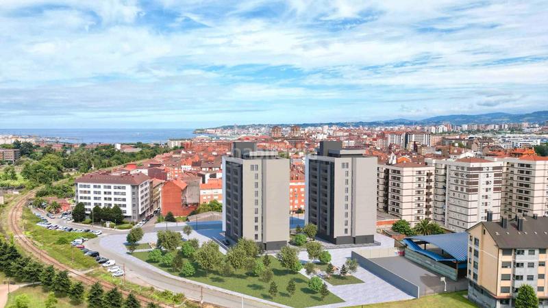 Foto 41b48f8d-9afb-45d3-ae6d-2e8bb3efe8fe. Promoció Torres Armonía a Gijón. Habitatges d´obra nova
