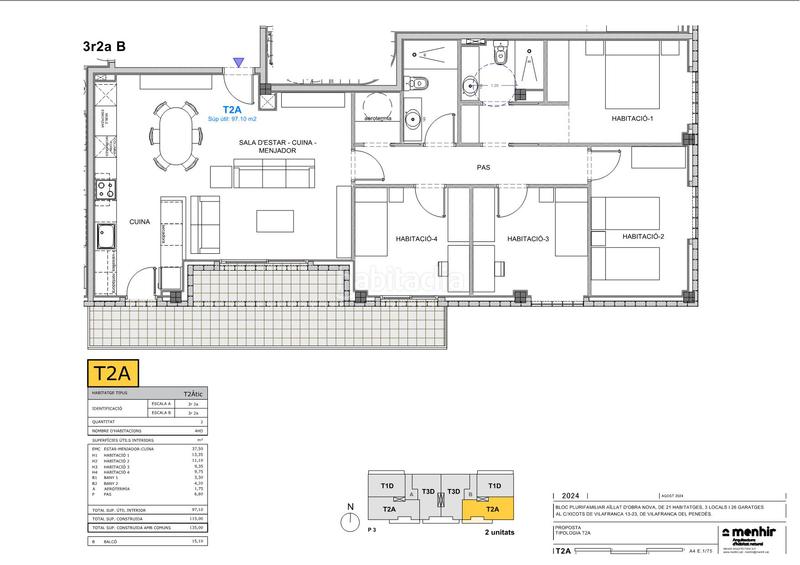 Foto 134ea3ec-c847-4feb-b1ab-690776aa0b08. Attique 115m<sup>2</sup> dans carrer dels xicots de vilafranca 13 dans Vilafranca del Penedès
