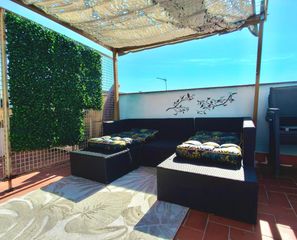 Àtic  Carrer orient. Precioso ático en collblanc con una gran terraza de 60m2