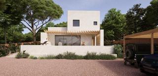 Terreny residencial  Carrer des daus. Proyecto villa en cala llenya