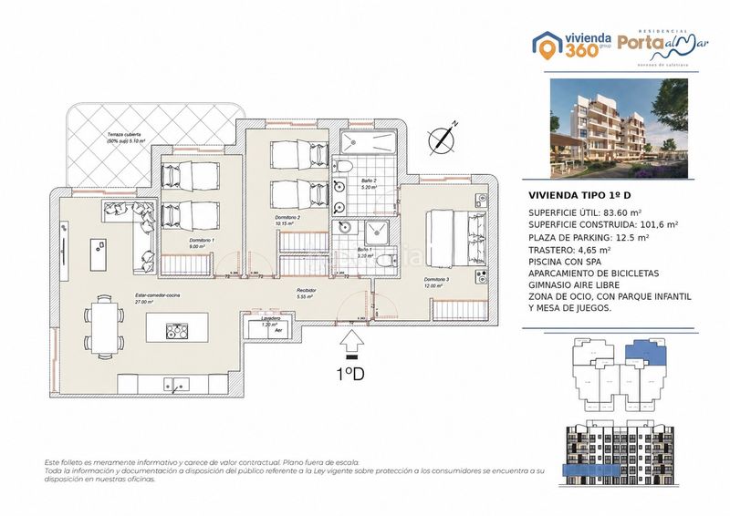 Foto d85694b7-2c86-4391-845f-fa5e32e1f62c. Appartement 102m<sup>2</sup> dans carrer atenes 5 dans Piscinas Burriana