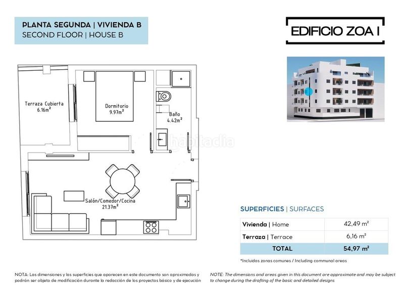 Foto 4459bd68-60f2-4558-a69c-74c335fb2b37. Apartament amb aparcament piscina a Antonio Machado Torrevieja