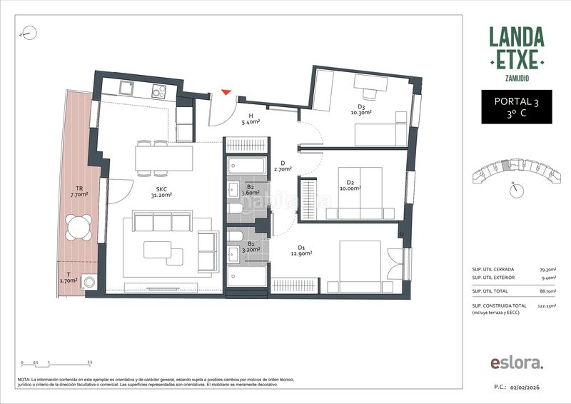 Foto a3cc08e9-4b88-4b0d-aaa2-cc36c878d5c1. Piso 122m<sup>2</sup> en Zamudio