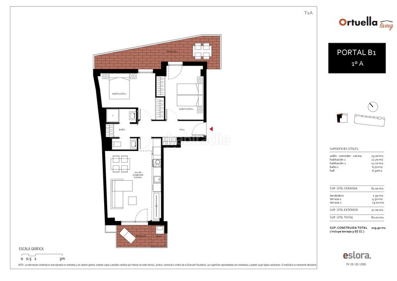 Foto 185fef89-9257-4de8-8c35-5f762c14ef6a. Pis 110m<sup>2</sup> amb calefacció a Ortuella