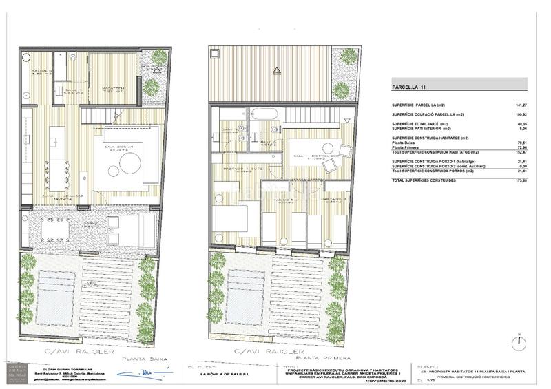 Foto d1cf65e4-b5d8-4e4b-a01e-e4de4681c9df. Casa adossada 173m<sup>2</sup> amb xemeneia calefacció aparcament piscina a Pals