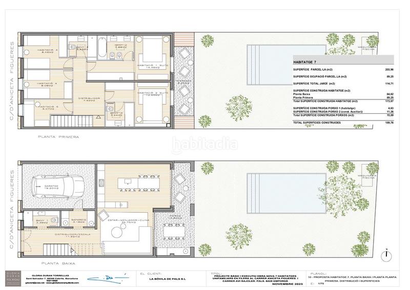 Foto 2bf11c28-bc9f-4082-801b-edff8dce6c0d. Casa adossada 189m<sup>2</sup> amb calefacció aparcament piscina a Pals