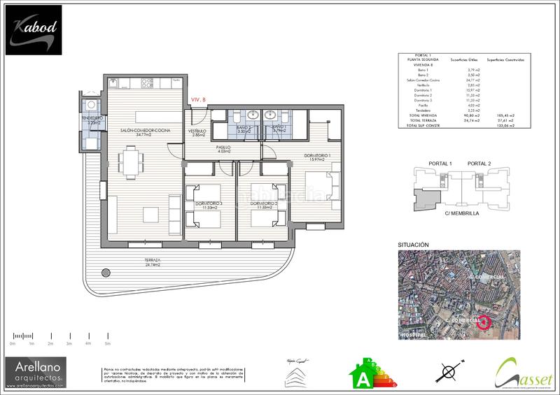 Foto c318e8d4-5d5b-4bf1-b7ab-d5614d2a67a3. Appartement 105m<sup>2</sup> dans calle membrilla 6 dans Larache Ciudad Real
