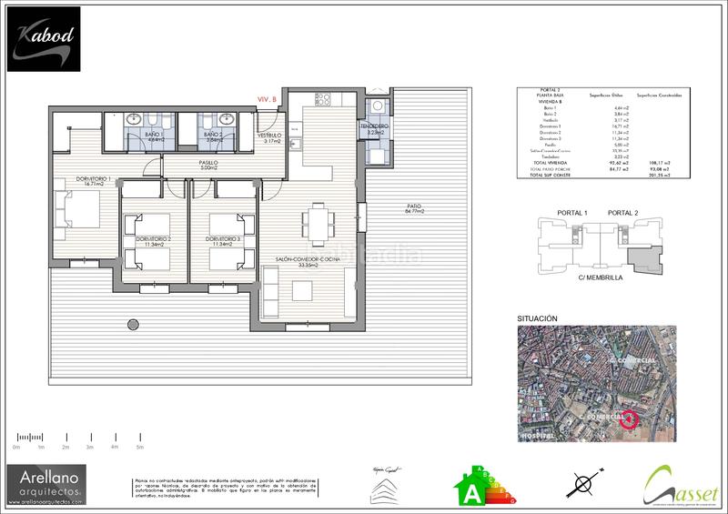 Foto 666aac0e-f729-4ab6-aab0-956e9adfbb86. Piano terra 108m<sup>2</sup> in calle membrilla 6 in Larache Ciudad Real