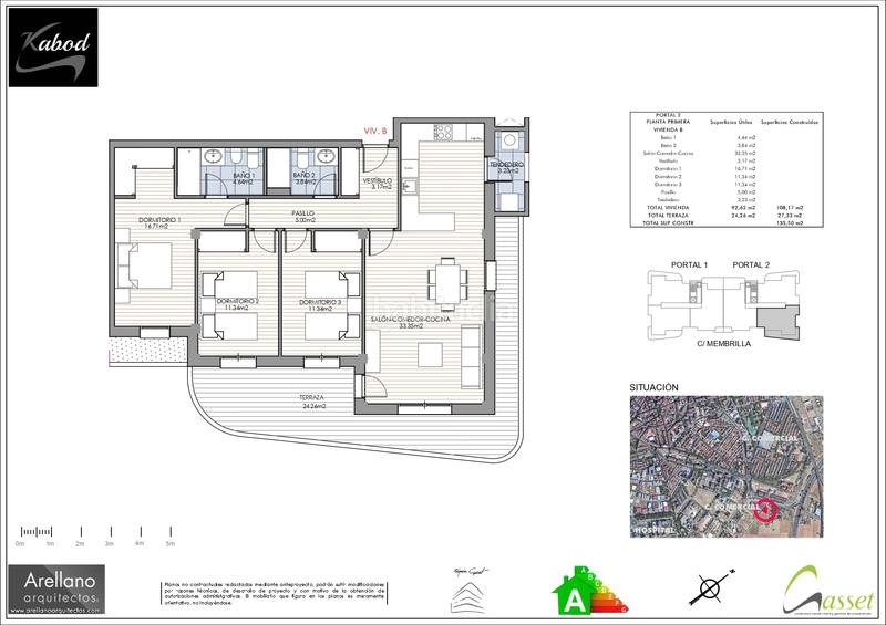 Foto 096bbc96-8885-4783-8b9d-2c99119f8434. Appartement 108m<sup>2</sup> dans calle membrilla 6 dans Larache Ciudad Real